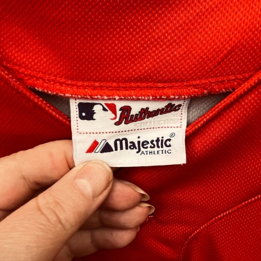 Majestic Red Cardinals Jersey - Picture 4 of 8